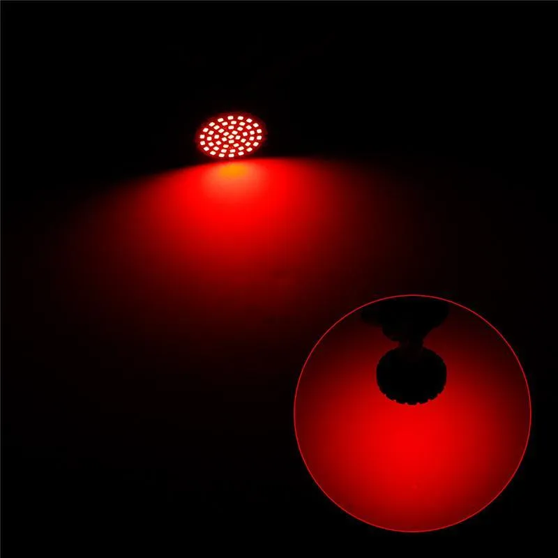 2'' Front LED Turn Signal & Running Light and Rear LED Brake Light With Dual Contact 1157 Base   Bracket Combo