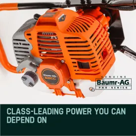 62cc Petrol Post Hole Digger, 1.4m Depth, Baumr-AG