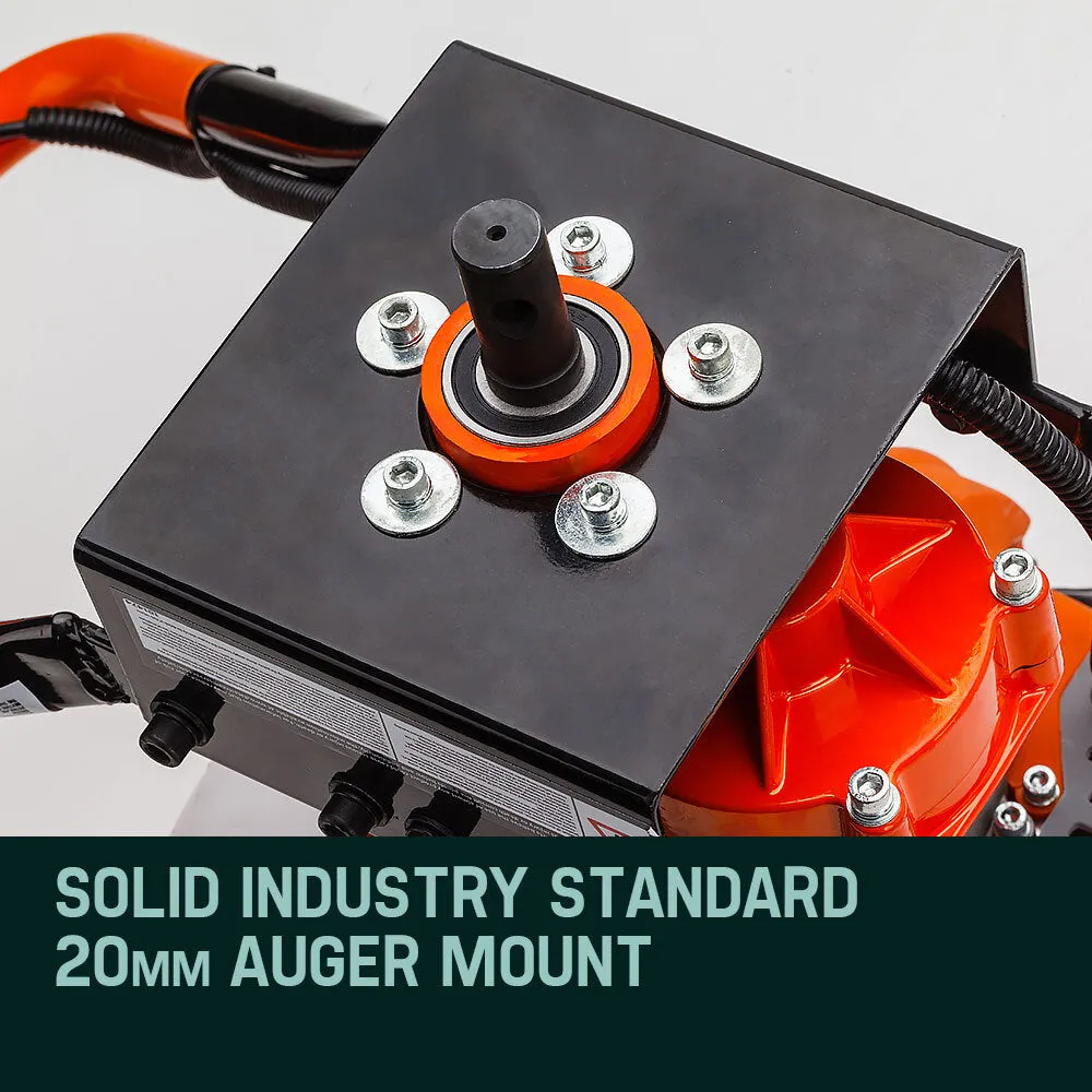 62cc Petrol Post Hole Digger, 1.4m Depth, Baumr-AG