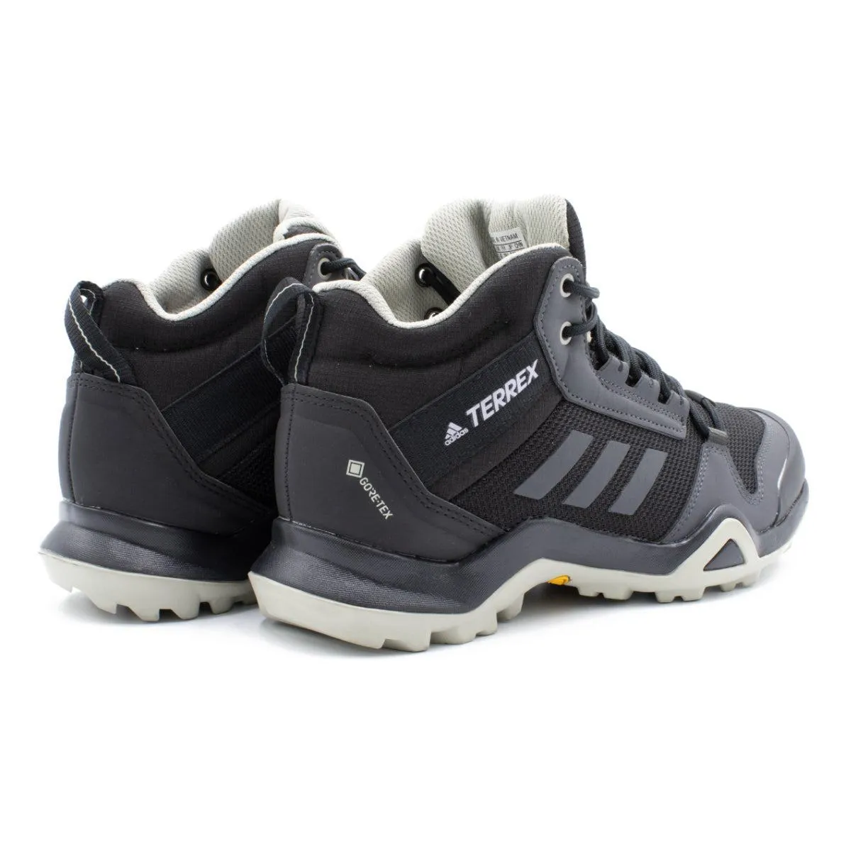 Adidas Terrex Ax3 Goretex Hiking Sport Shoes Fabric Black Colour For Women