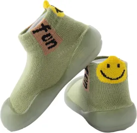 Baby Sock Shoes Boys Girls First Walking Shoes Non Slip Lightweight Toddler Infant Indoor Outdoor