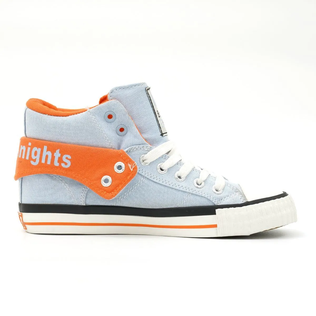 British Knights Roco High-Top Sneakers Fabric Blue Colour For Men