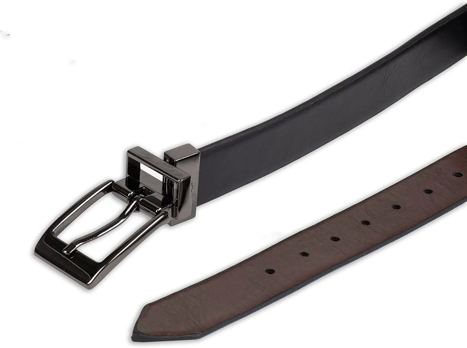 Dockers Boy??s Big Reversible Two-In-One Dress and Casual Belts