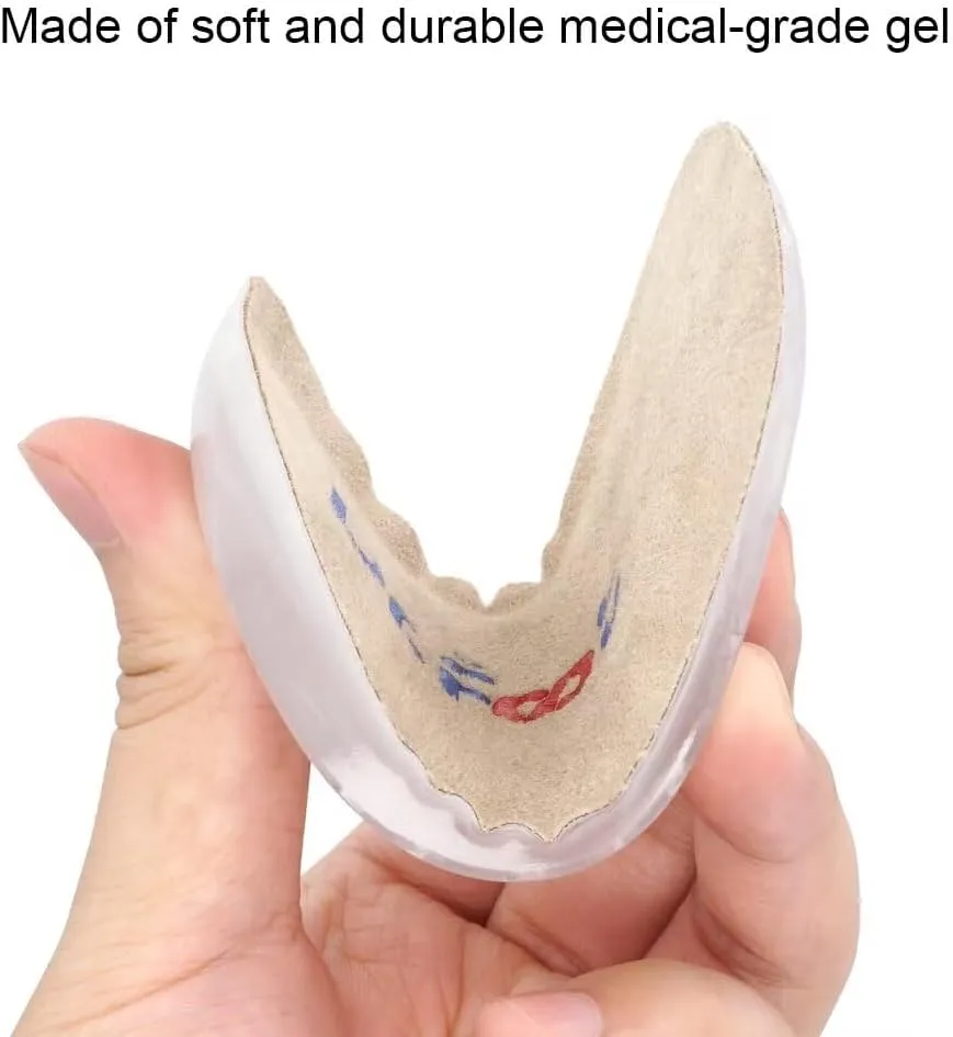 Dr.Foot Height Increase Insoles, Heel Cushion Inserts, Heel Lift Inserts for Leg Length Discrepancies