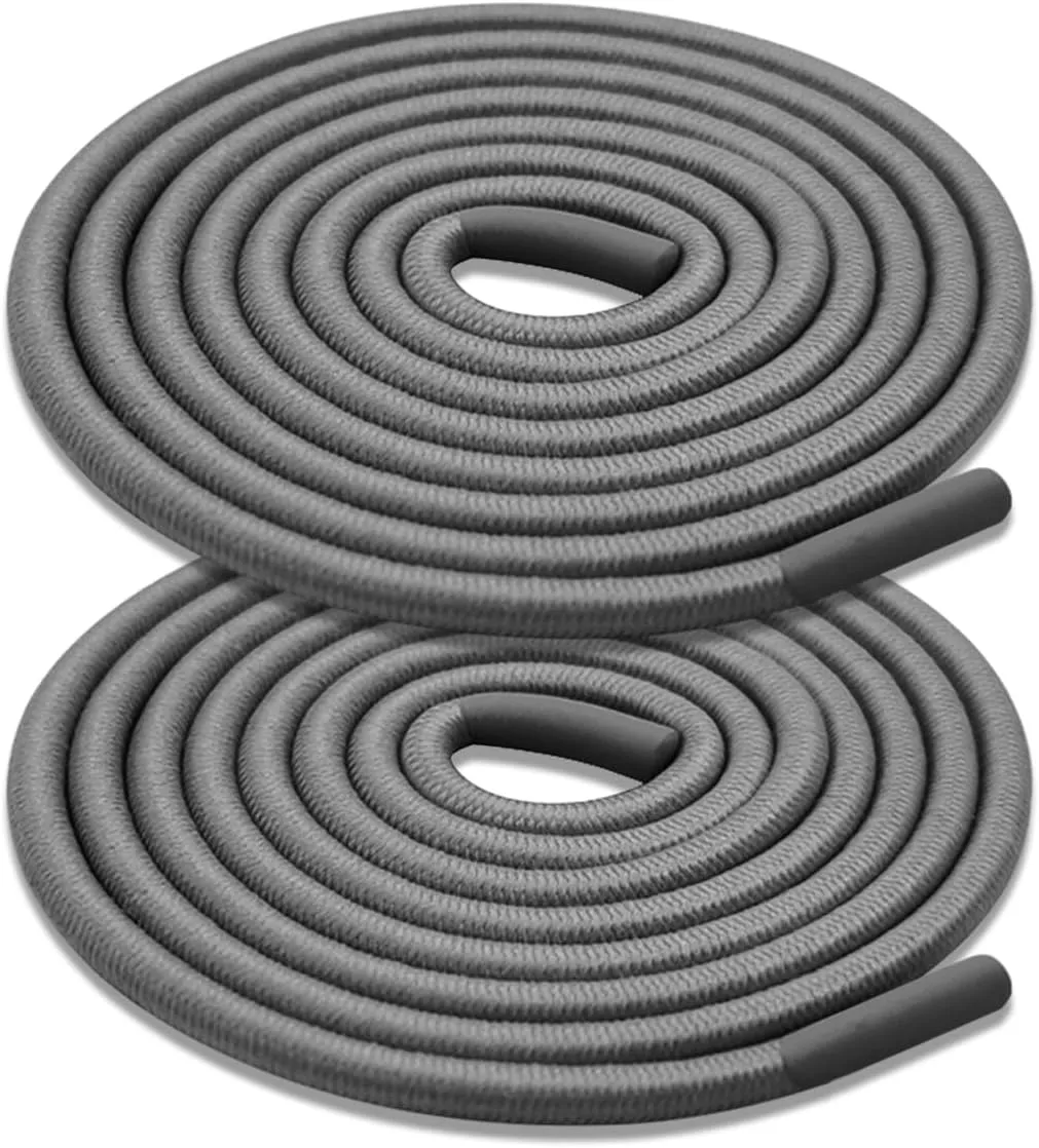 Elastic Shoelaces for On Cloud Sneakers, 1/10" (2.5mm) Stretchy Round Bungee Strings Replacement Speed Laces
