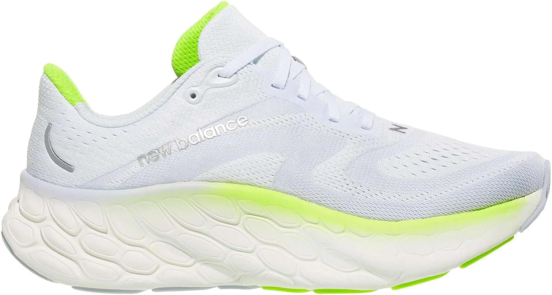 Fresh Foam X More v4 New Balance Sneakers, Quartz Grey/Thirty Watt