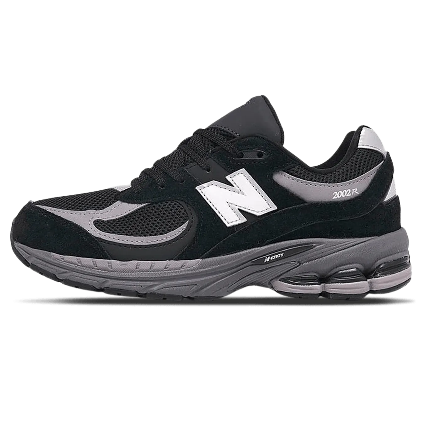 New Balance 2002R 'Black Silver Metallic'