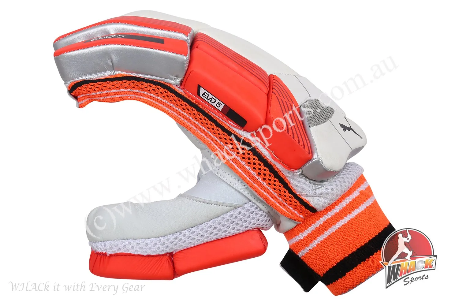 Puma Evo Power 5 Cricket Batting Gloves - Small Boys/Junior
