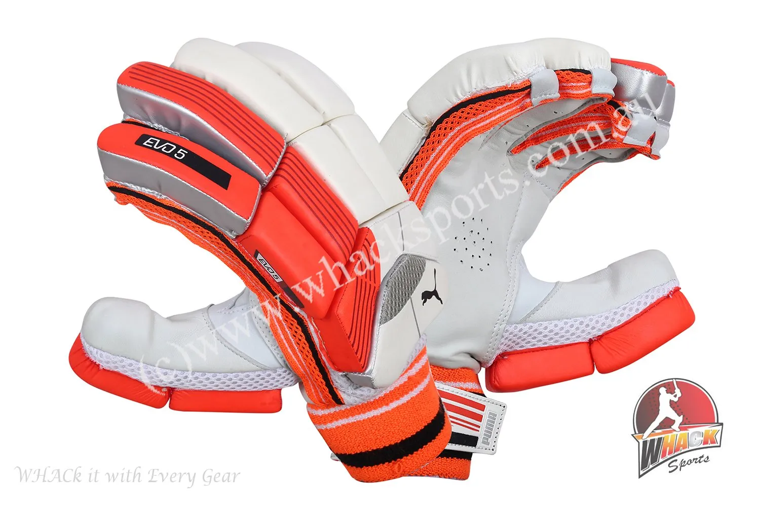 Puma Evo Power 5 Cricket Batting Gloves - Small Boys/Junior