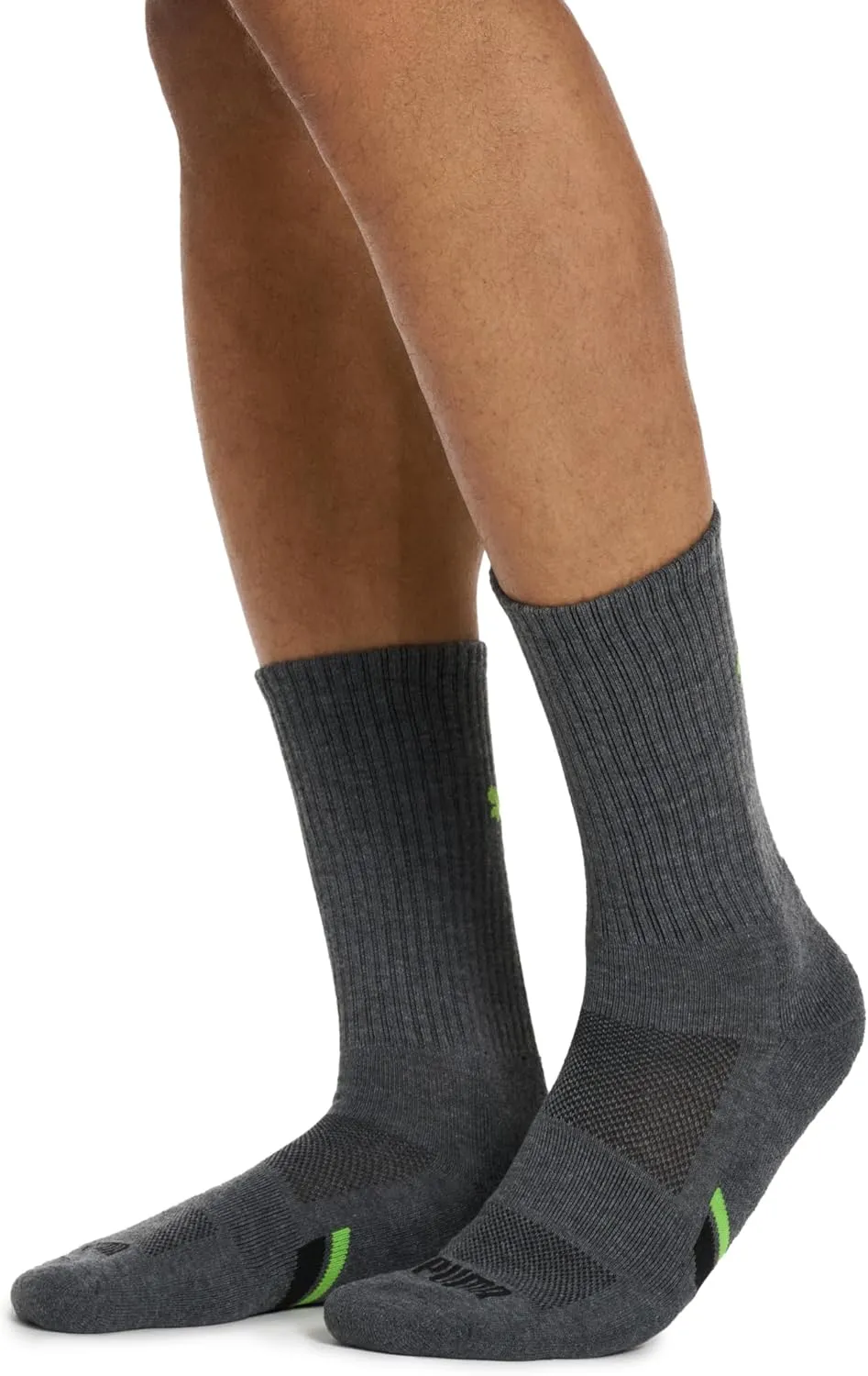 PUMA Men's 6 Pack Crew Socks